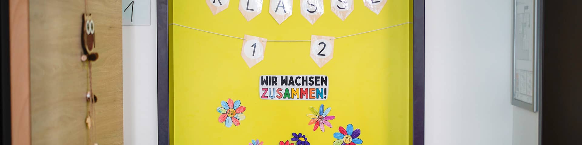 Klassenzimmer Klasse 1+2 Türe